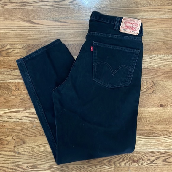 Levi's Other - Men’s Levi’s Relax Fit 550 Black Jeans Size 40X32